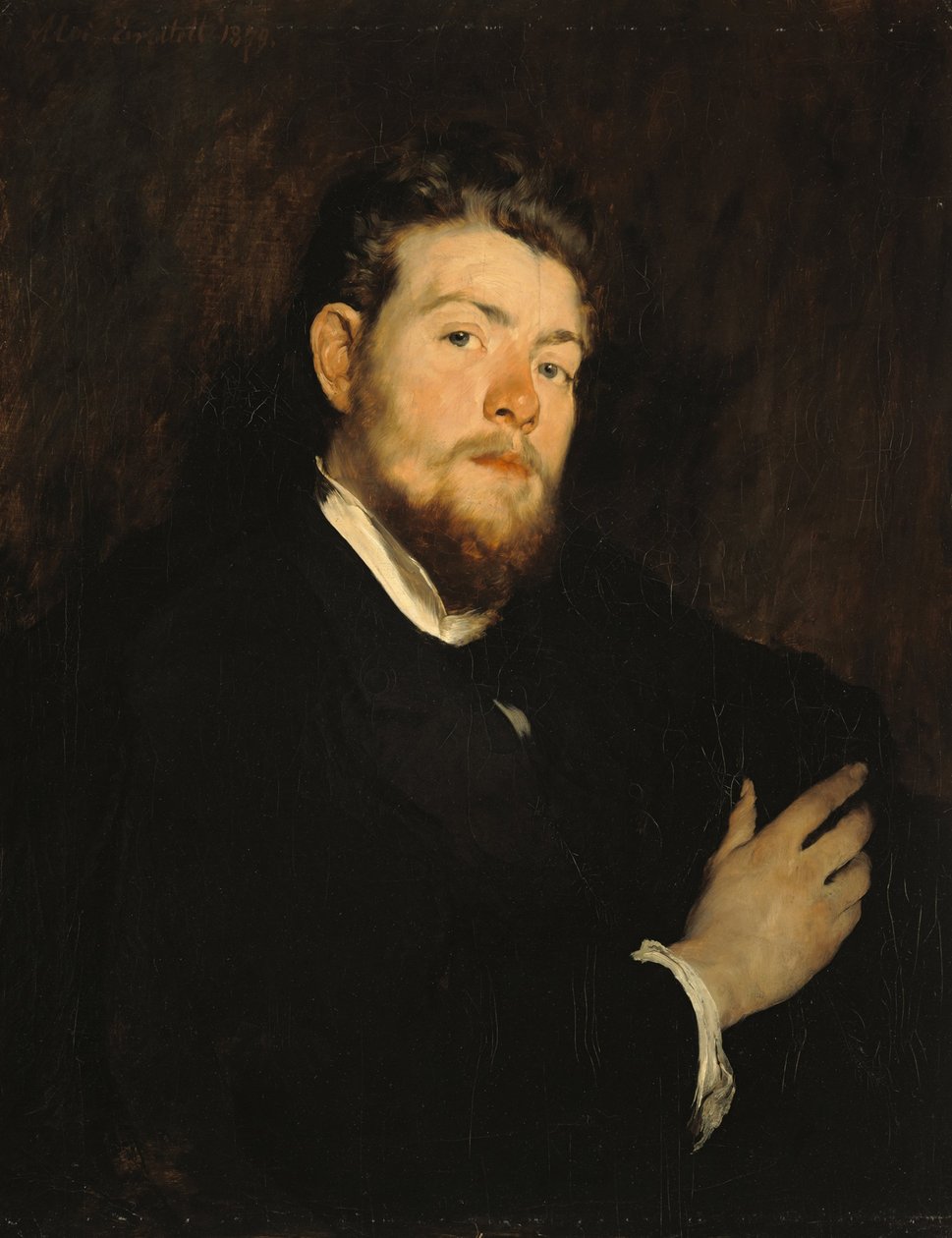 Maleren Carl von Marr av Alois Erdtelt