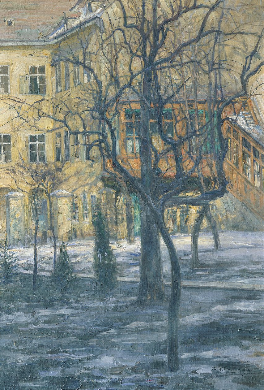 siste snøen av Alois Hänisch