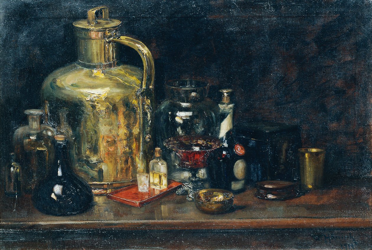 stilleben av Alois Hänisch