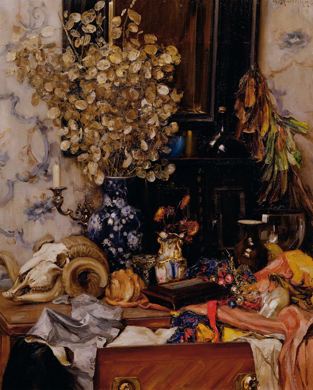 stilleben av Alois Hänisch