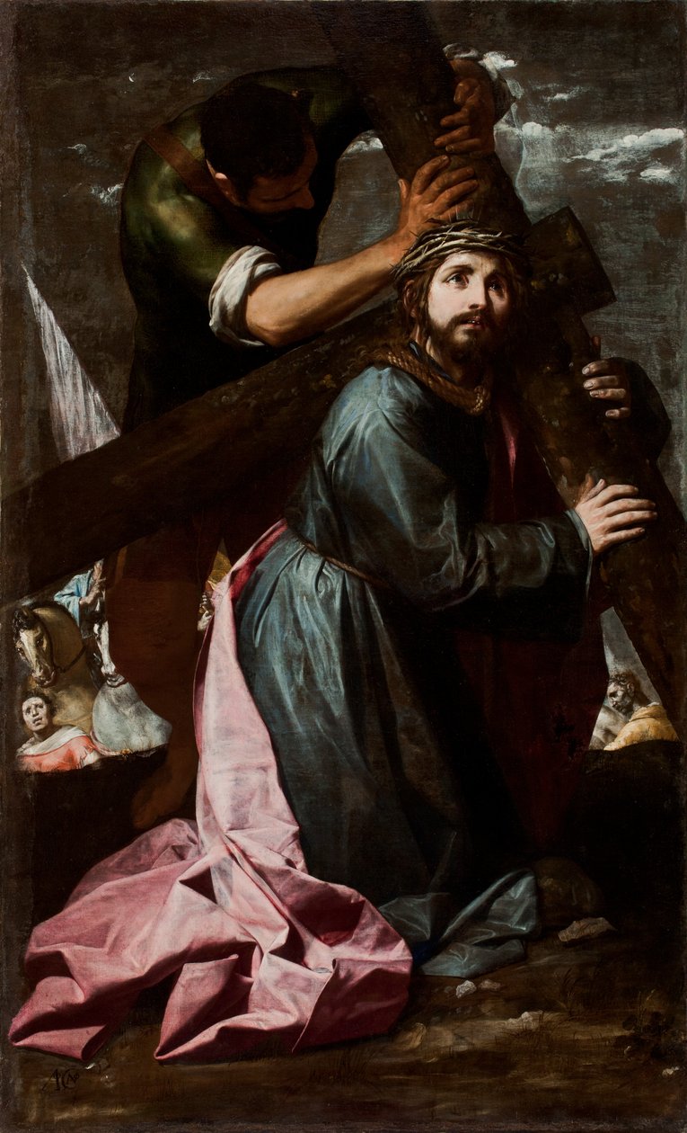 Kristus som bærer korset (Via Dolorosa) av Alonso Cano