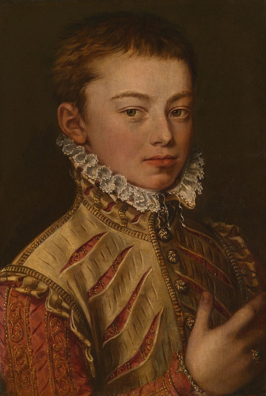 Portrett av Don Juan av Østerrike av Alonso Sánchez Coello