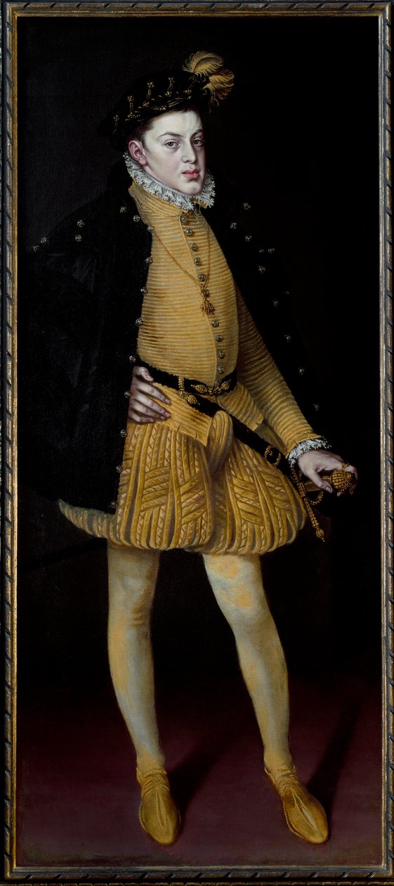 Portrett av prins Don Carlos av Alonso Sánchez Coello