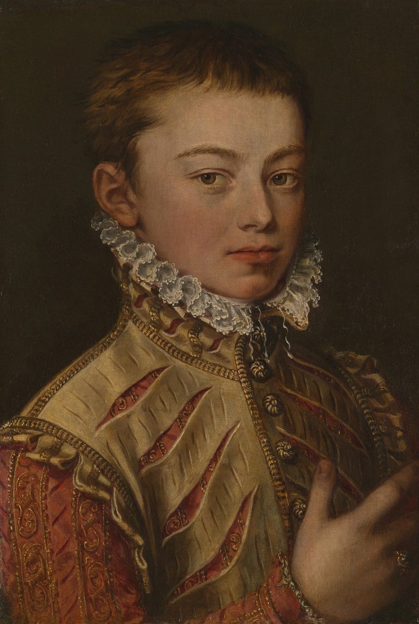Portrett av Don Juan av Østerrike, 155960. av Alonso Sánchez Coello