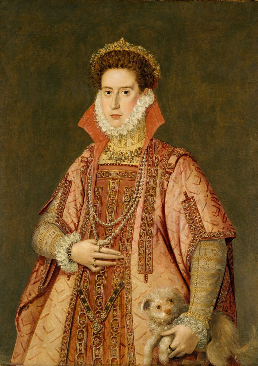 Portrett av en kvinne. av Alonso Sánchez Coello