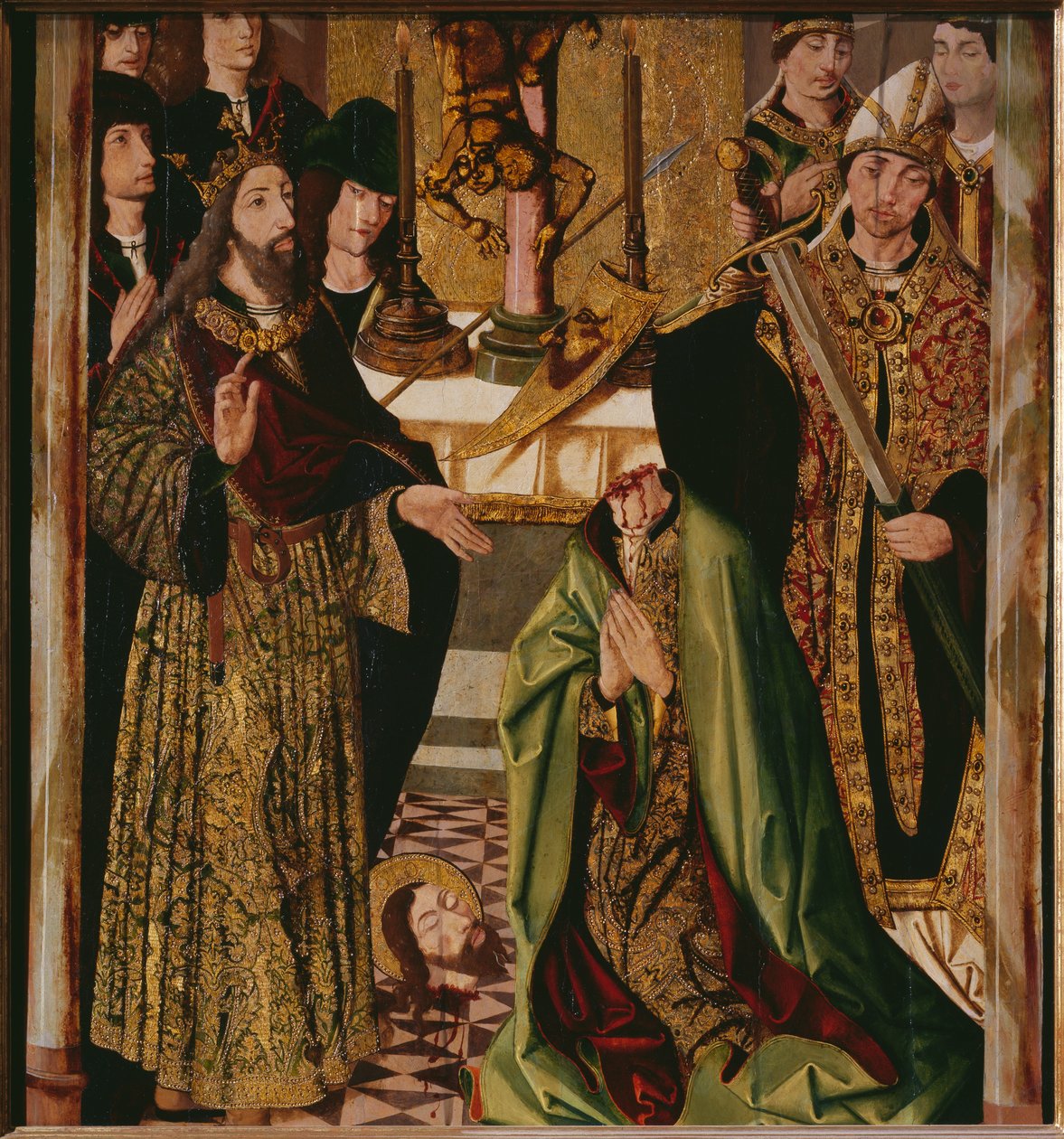 Halshuggingen av St. Thomas i India (se også 346169, 346170) av Alonso de Sedano