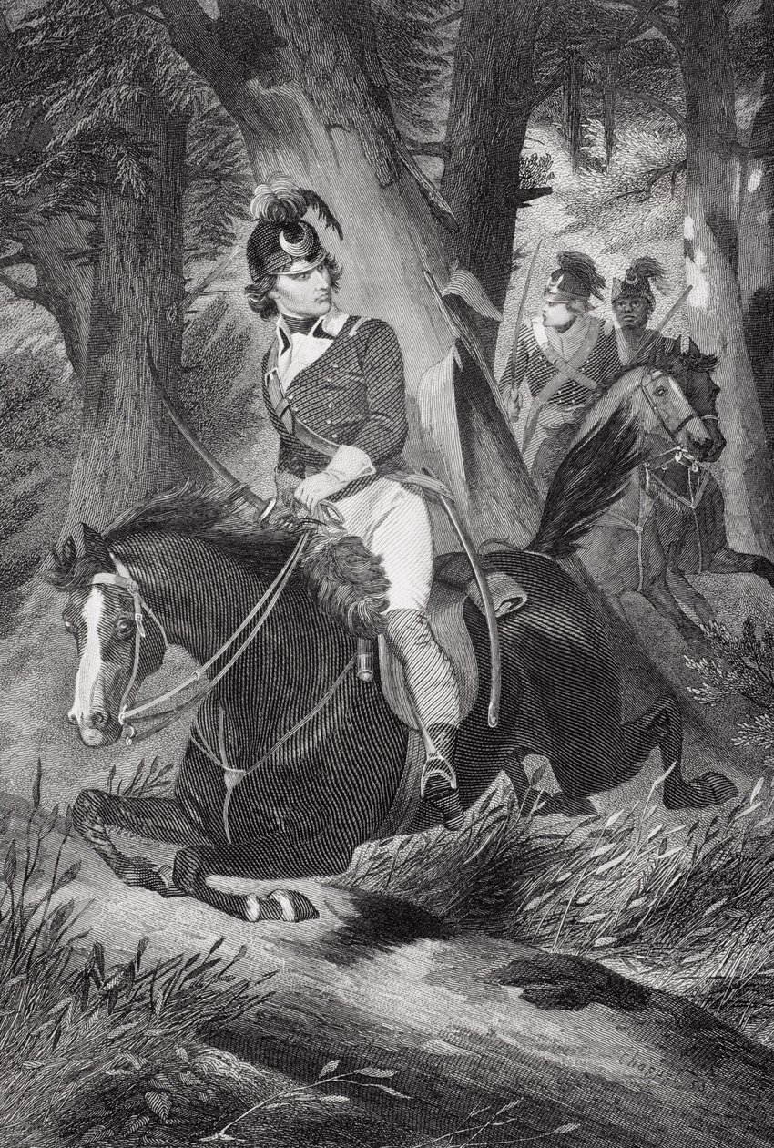 Francis Marion (1732-95) av Alonzo Chappel