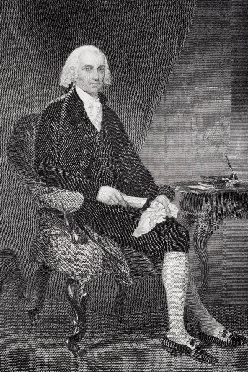 James Madison (1751-1836) av Alonzo Chappel