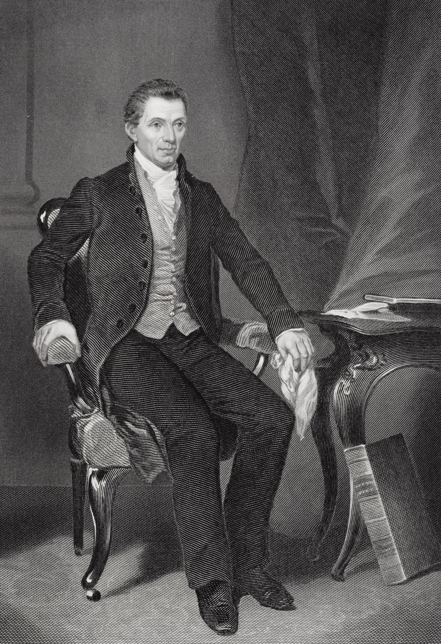 James Monroe (1758–1831) av Alonzo Chappel