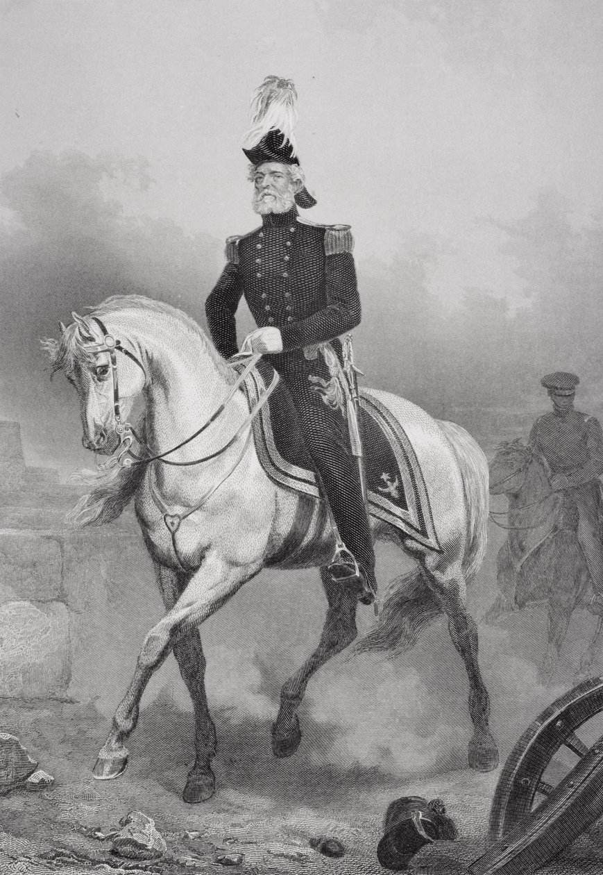 John Anthony Quitman (1798-1858) av Alonzo Chappel