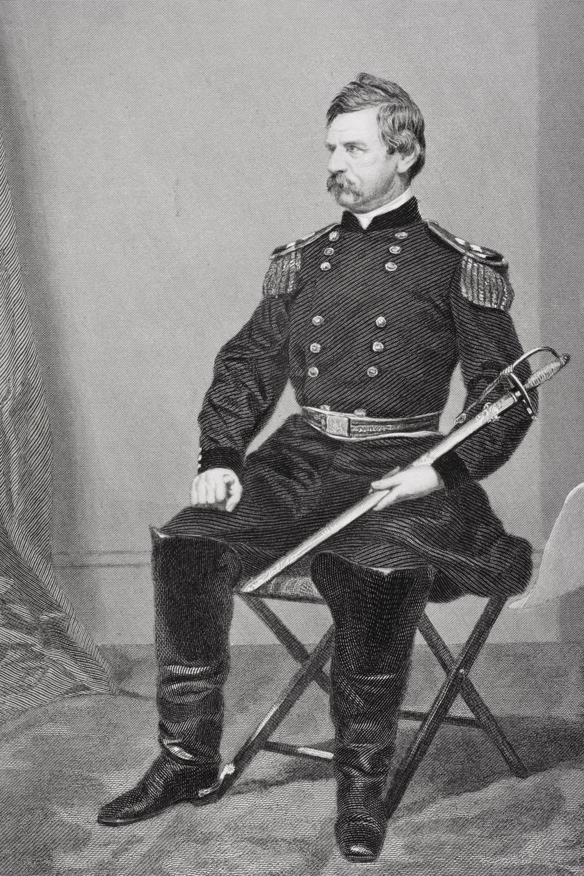 Nathaniel Prentiss Banks (1816–94) av Alonzo Chappel
