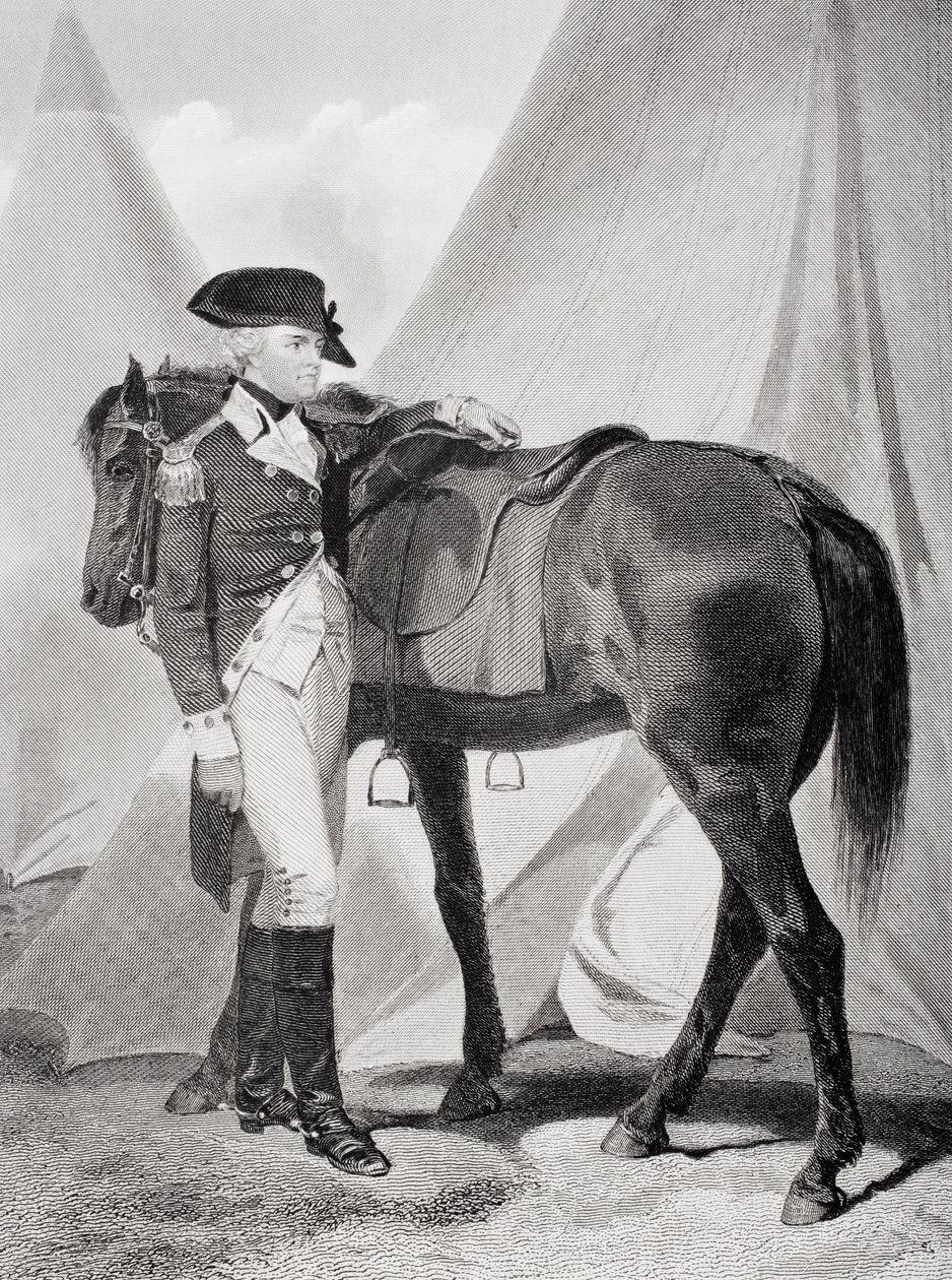 Portrett av Anthony Wayne (1745-96) av Alonzo Chappel