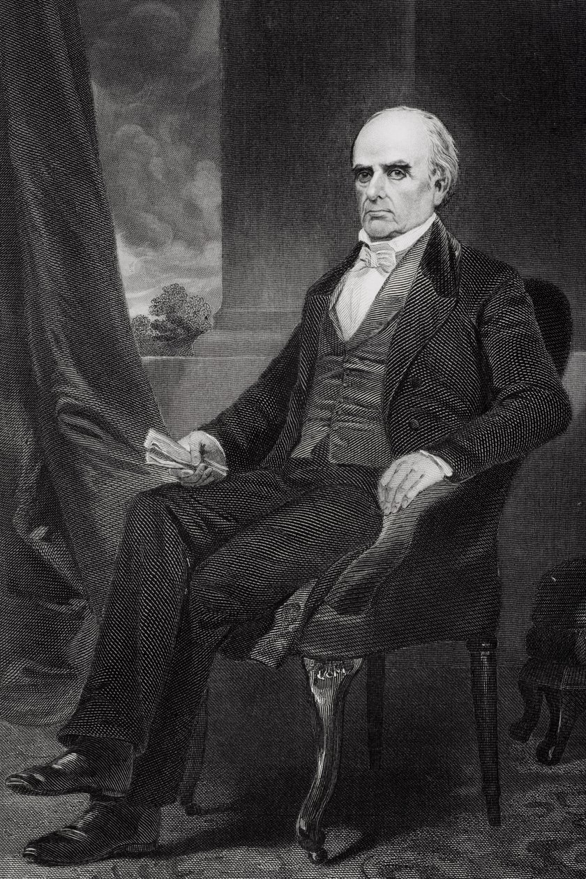 Portrett av Daniel Webster (1792-1852) av Alonzo Chappel