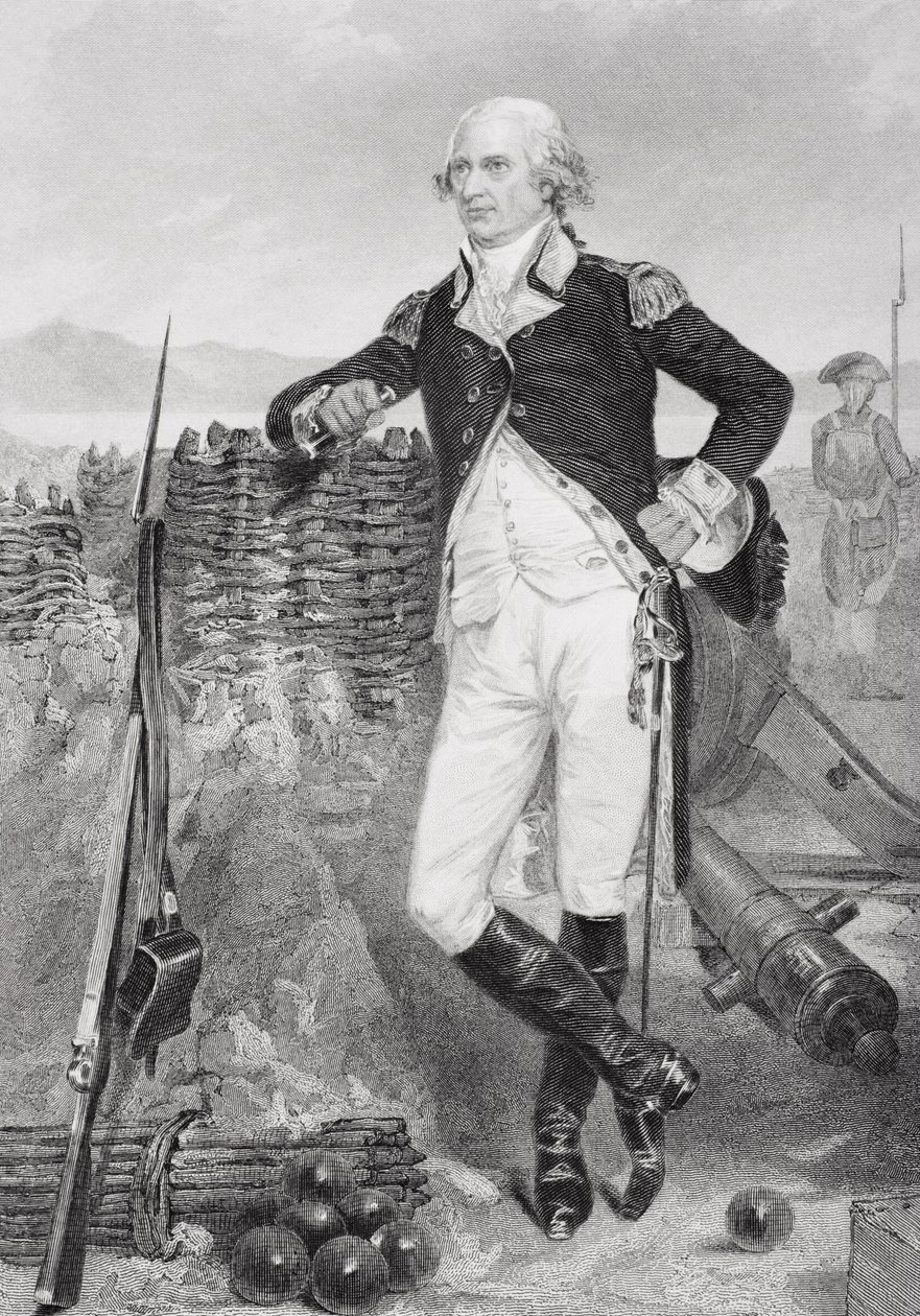 Portrett av George Clinton (1739-1812) av Alonzo Chappel