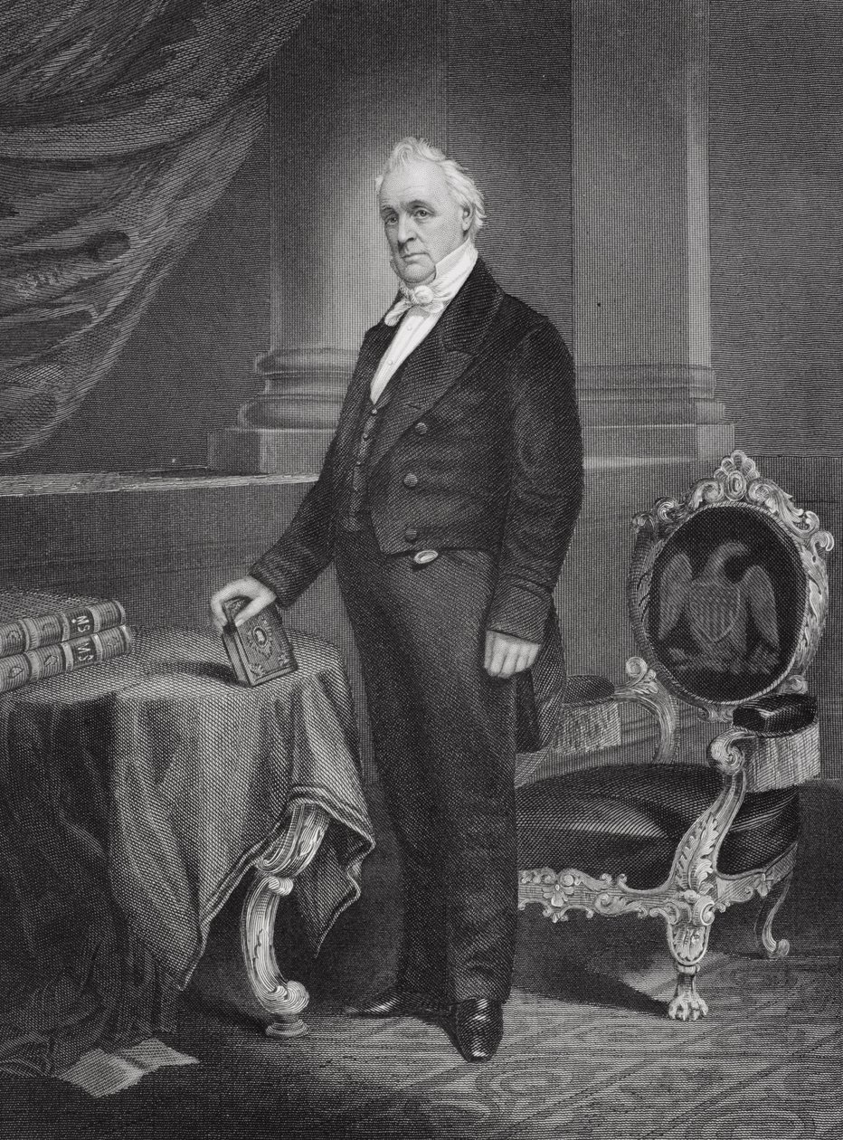 Portrett av James Buchanan (1791-1868) (se 254653 for detaljer) av Alonzo Chappel