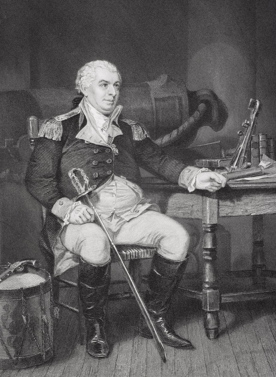 Portrett av John Barry (1745-1803) av Alonzo Chappel