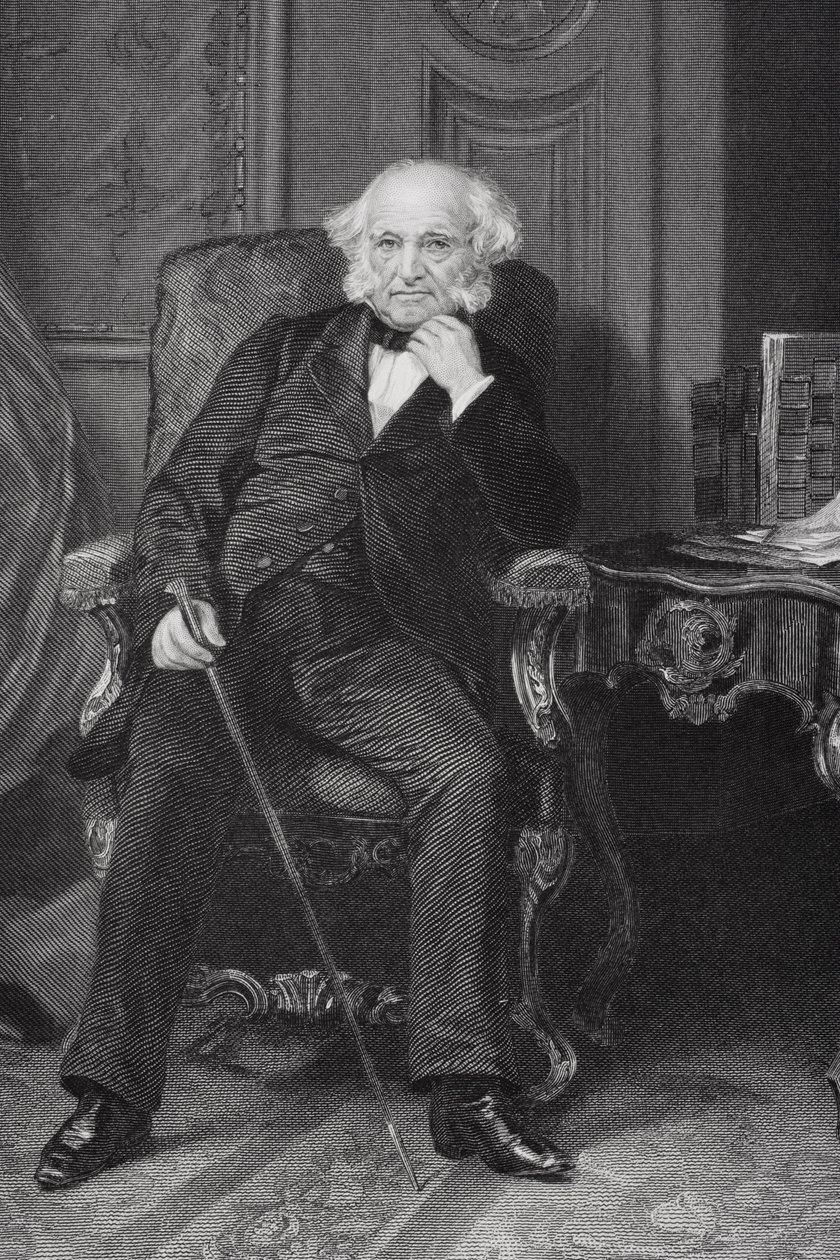 Portrett av Martin Van Buren (1782-1862) av Alonzo Chappel