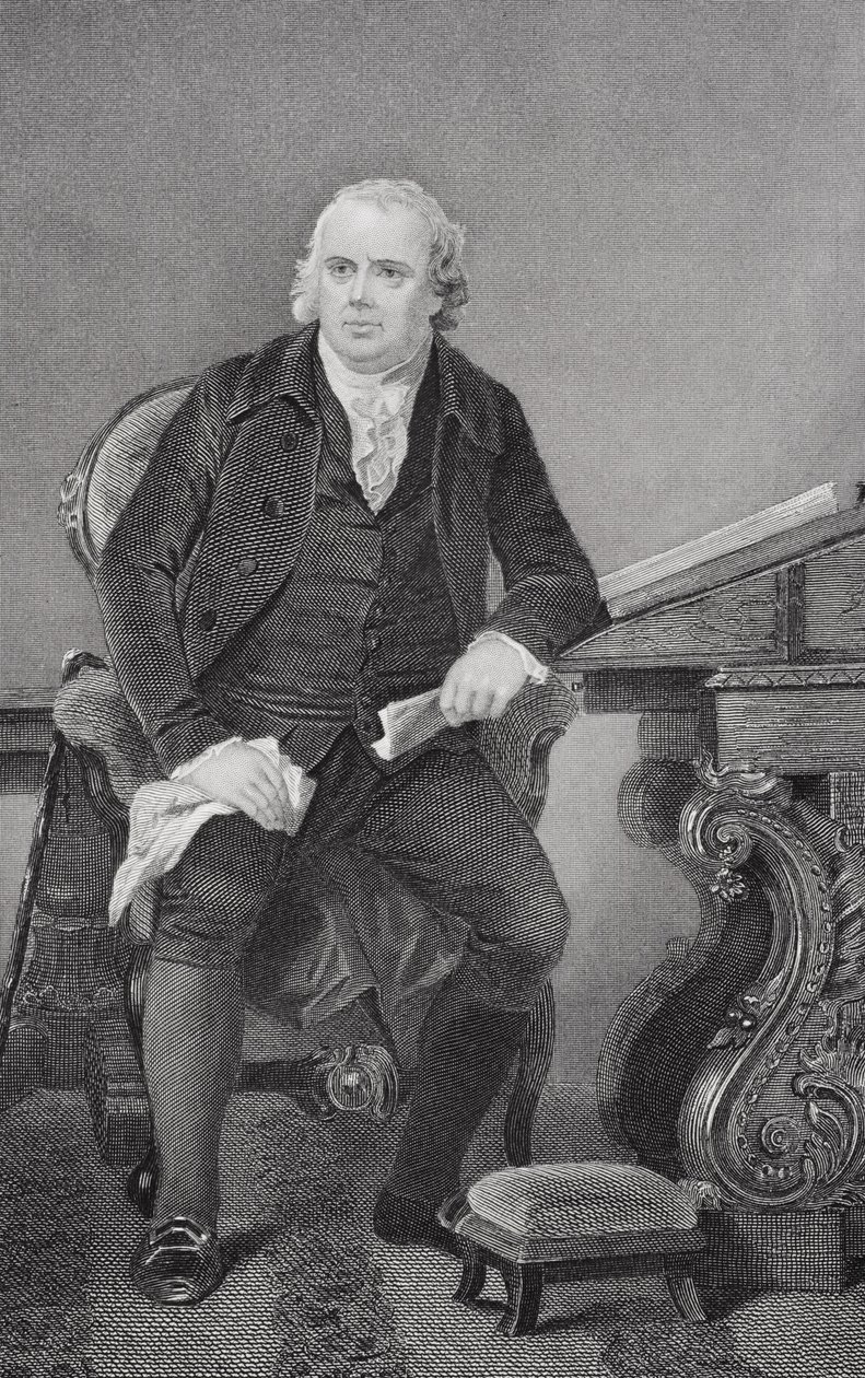 Portrett av Robert Morris (1734-1806) av Alonzo Chappel