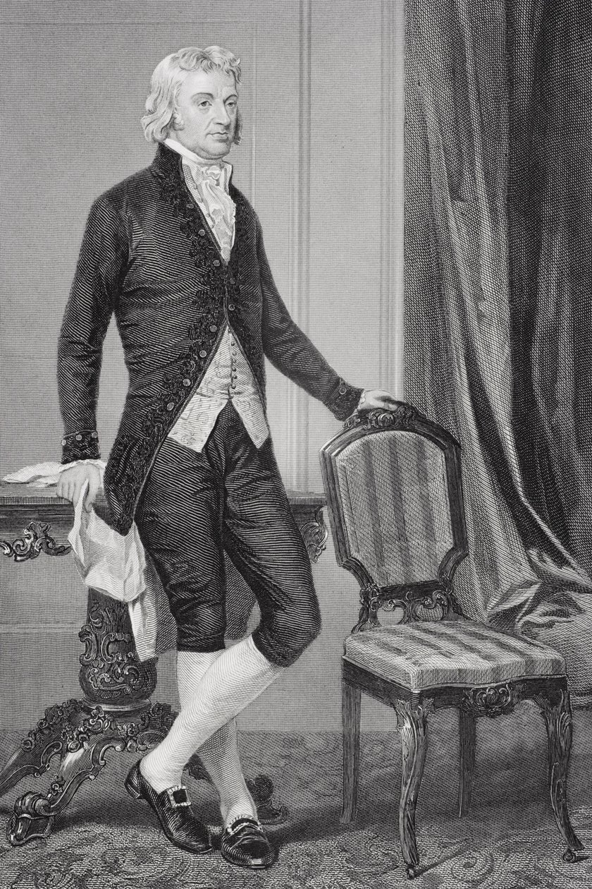 Portrett av Robert R. Livingston (1746-1813) av Alonzo Chappel