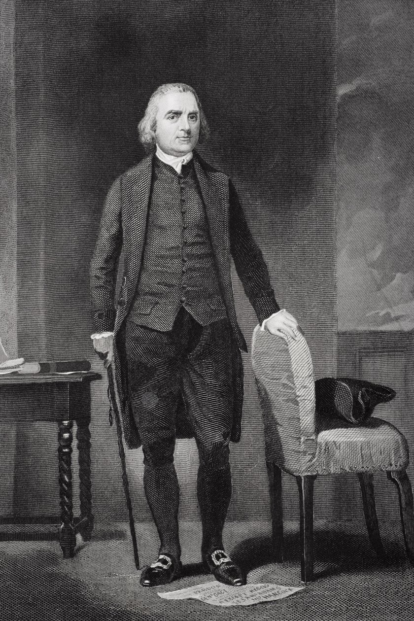 Portrett av Samuel Adams (1722-1803) av Alonzo Chappel