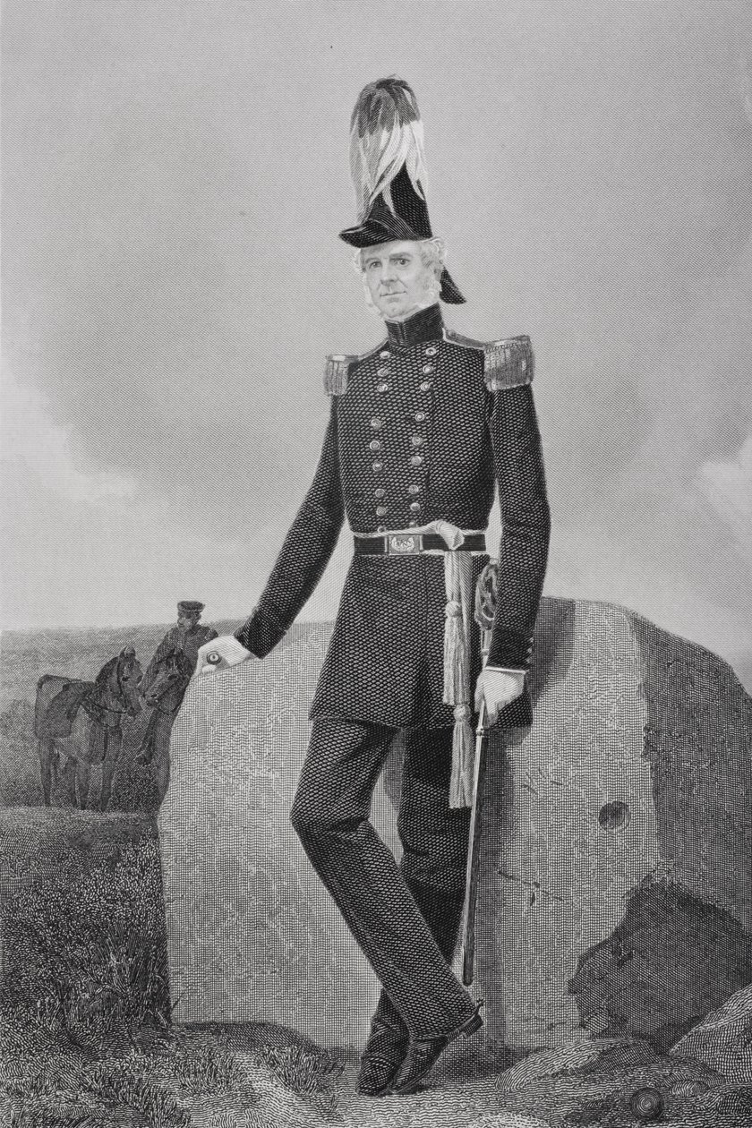 Portrett av William Jenkins Worth (1794-1849) av Alonzo Chappel