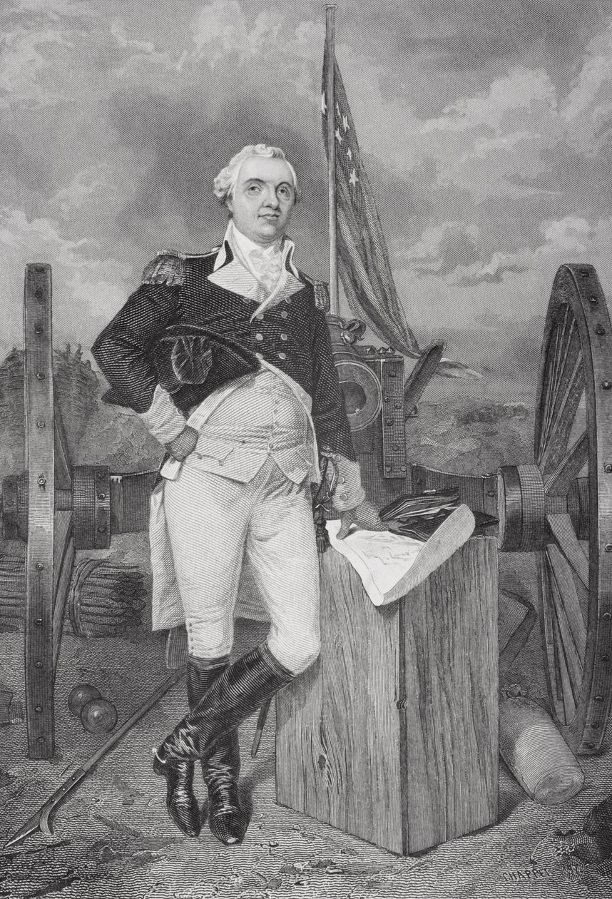 Portrett av Henry Knox (1759-1806) av Alonzo Chappel