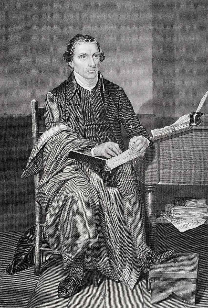 Portrett av Patrick Henry (1736-99) av Alonzo Chappel