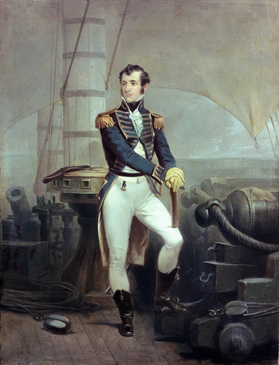 Portrett av Stephen Decatur, 1863 av Alonzo Chappel