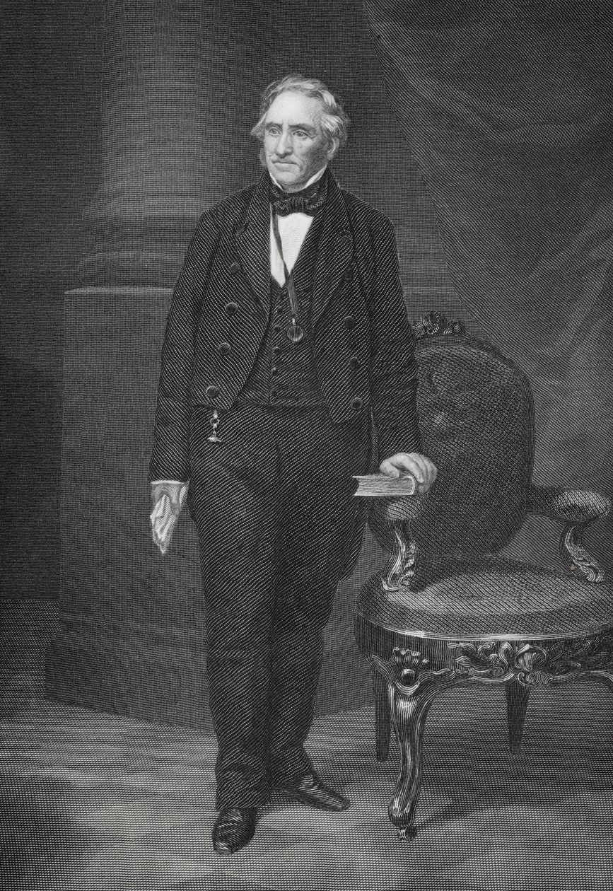 Portrett av Thomas Hart Benton (1782-1858) av Alonzo Chappel