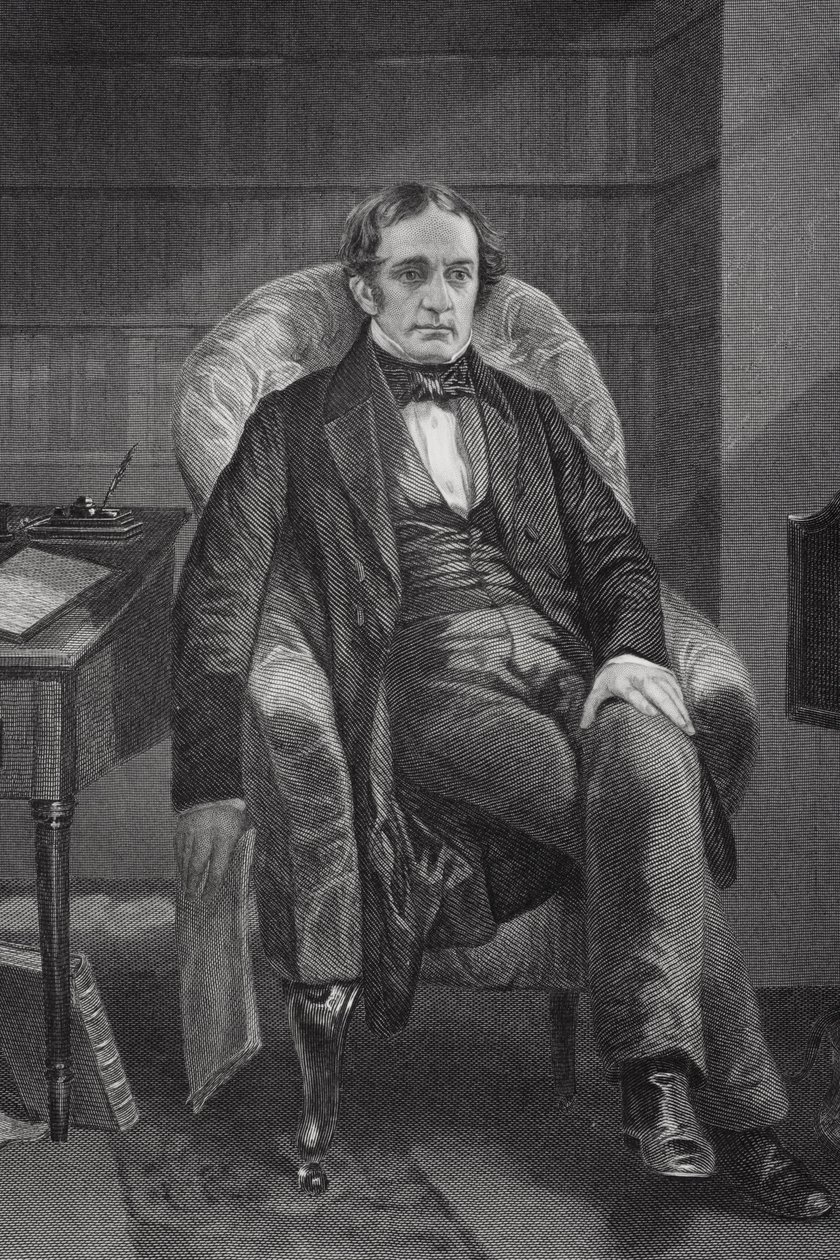 Portrett av William Hickling Prescott (1796-1859) av Alonzo Chappel
