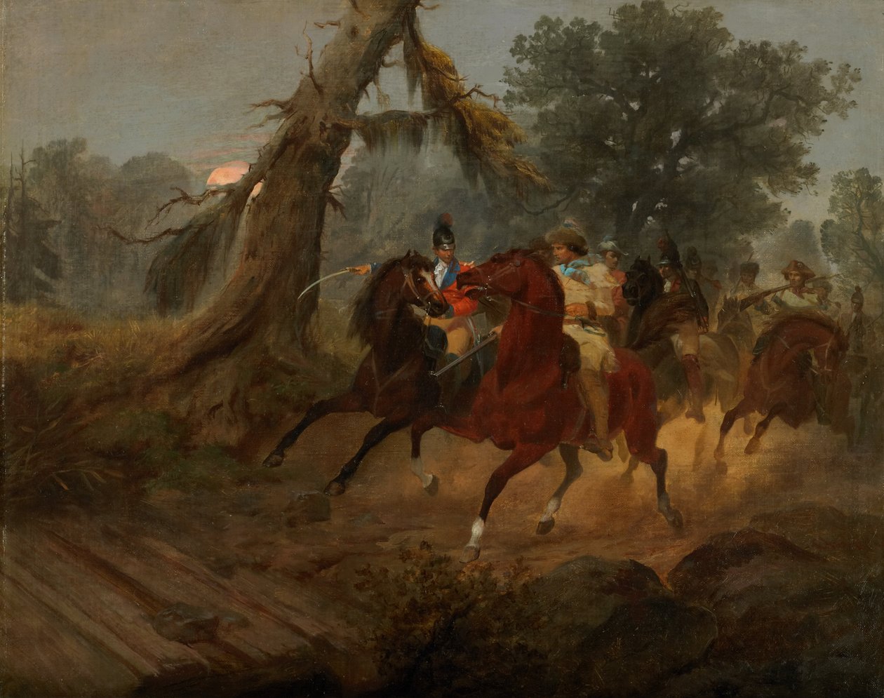 General Marions menns ritt av Alonzo Chappel