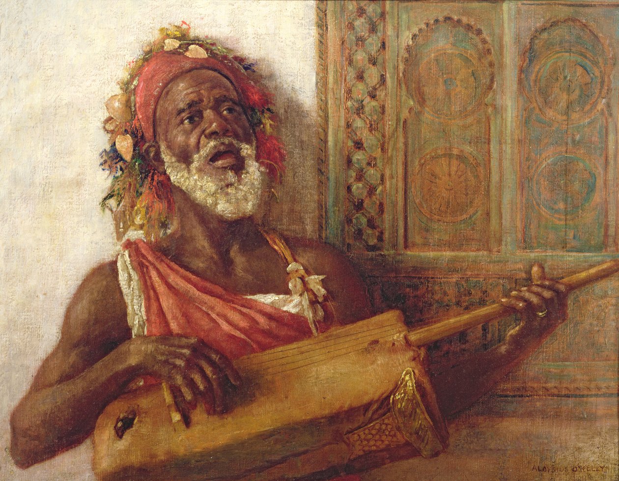 afrikansk musiker av Aloysius C. O