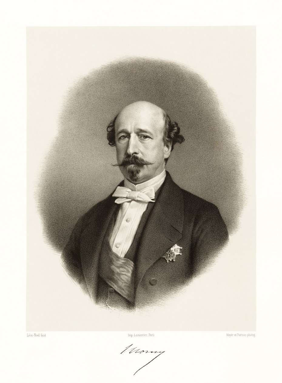 Charles Auguste Louis Joseph Morny, 1865-66 av Alphonse Leon Noel