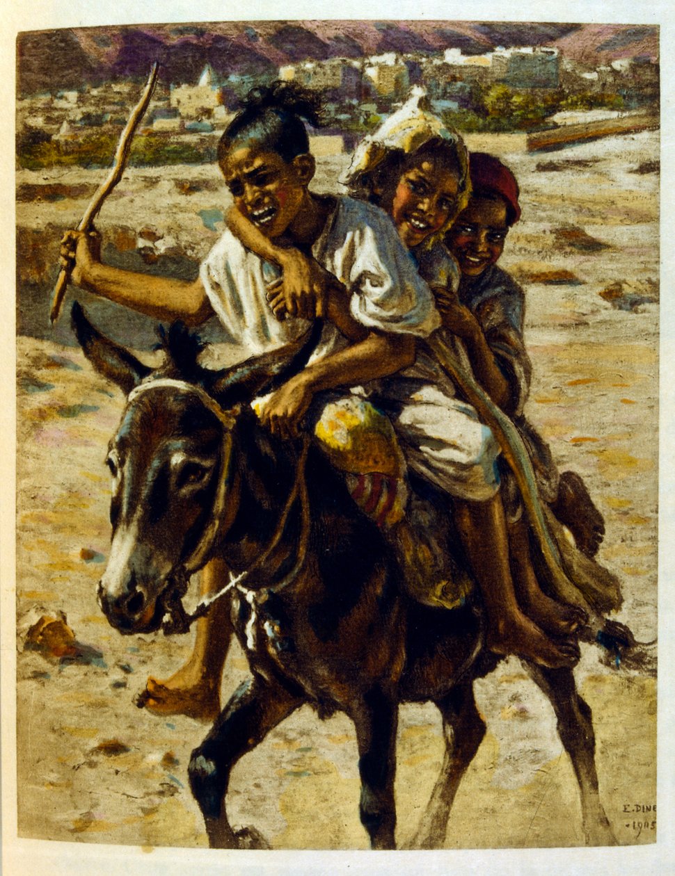 Illustrasjon av Dinet fra 
