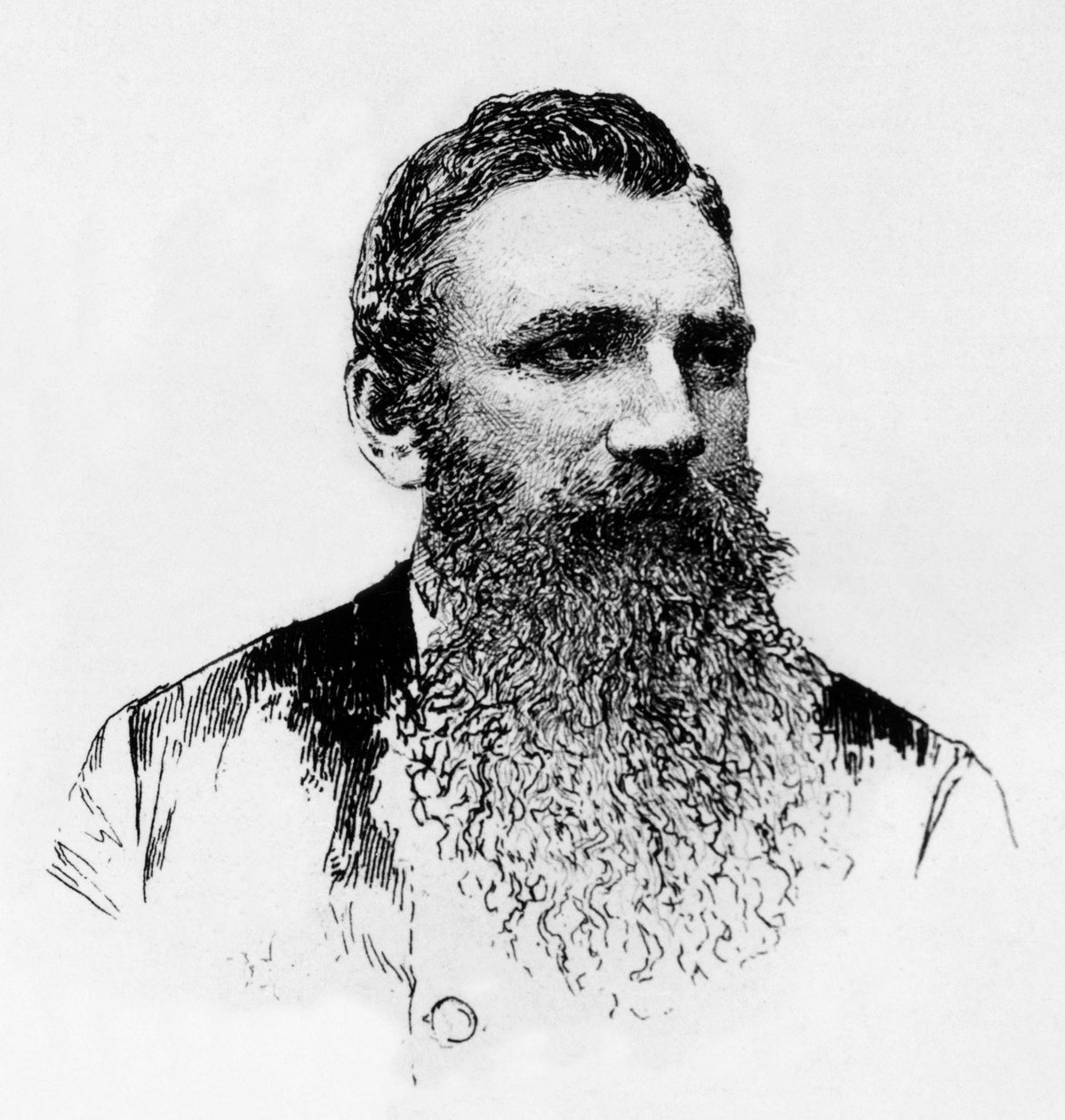 Auguste Rodin (1840-1917) fransk billedhugger av Alphonse Lalauze
