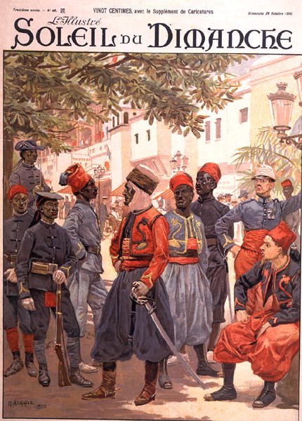 The Last Days of the Colonies, i Jardins du Trocadero ved Exposition Universelle, fra 