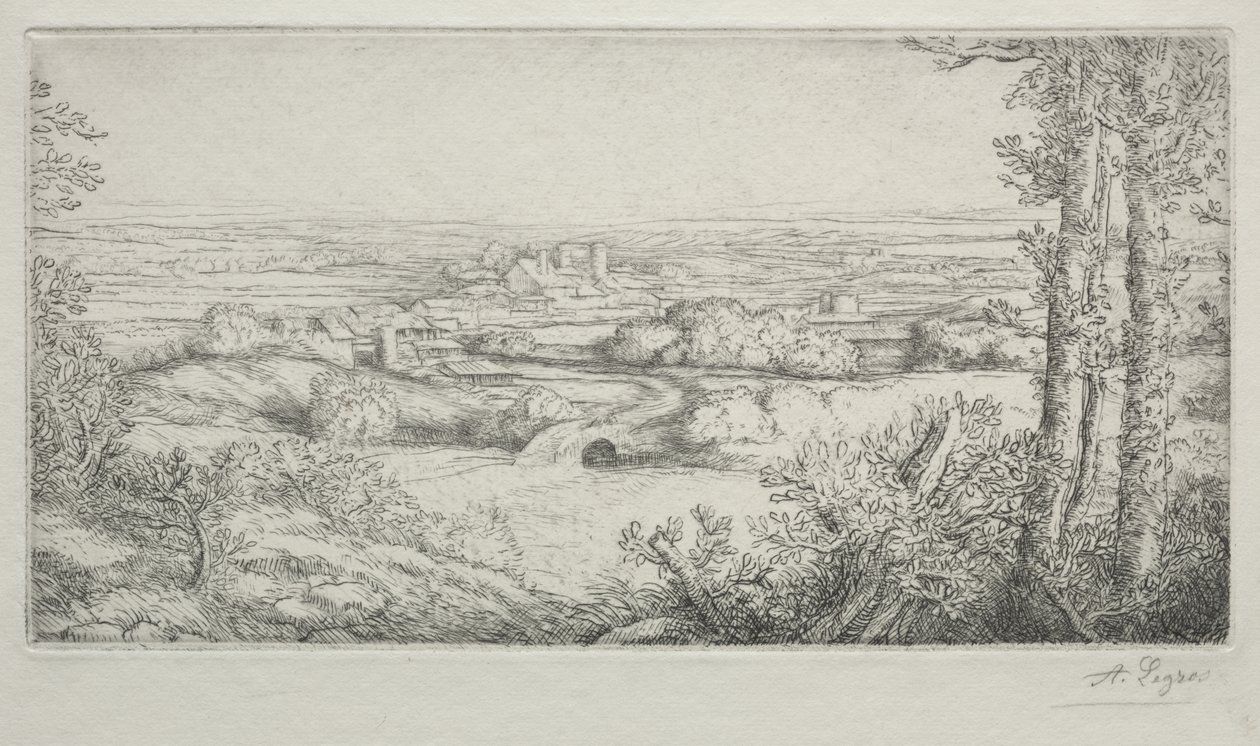 En dal i Burgund av Alphonse Legros