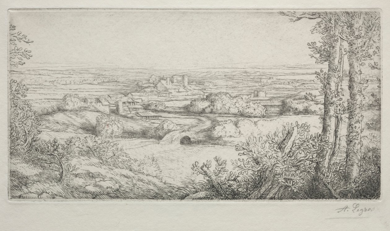 En dal i Burgund En dal i Burgund. av Alphonse Legros