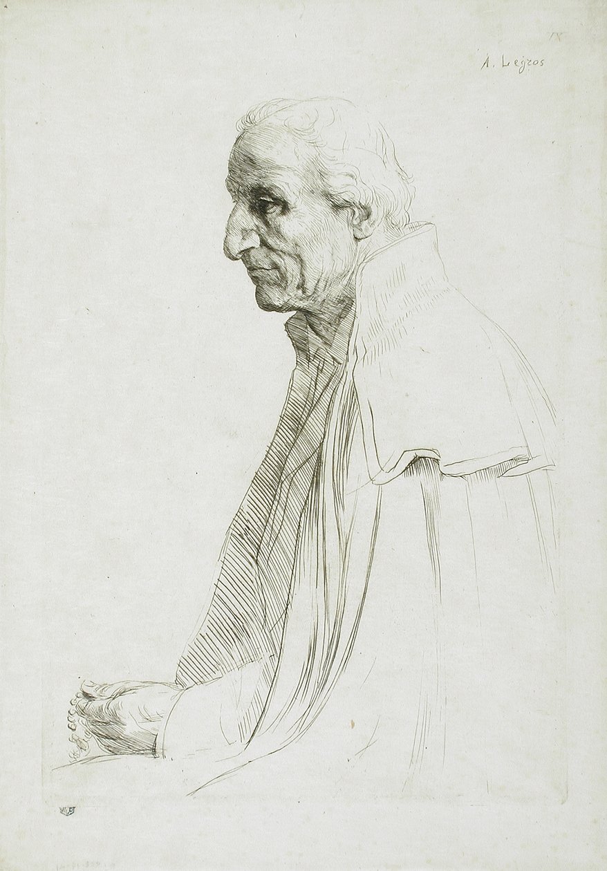 En gammel spanjol av Alphonse Legros