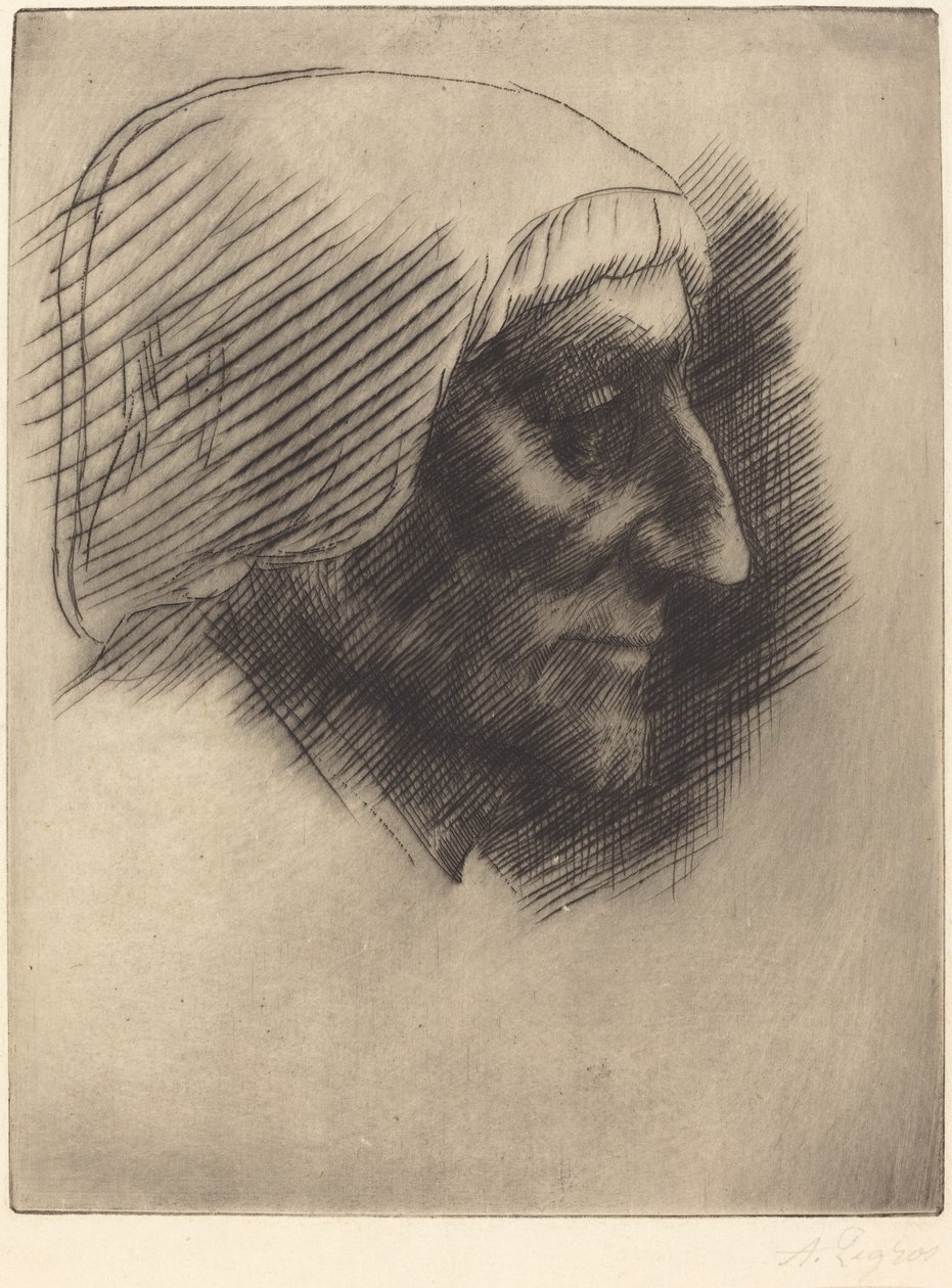 Antikvitetsforhandler B.... av Alphonse Legros