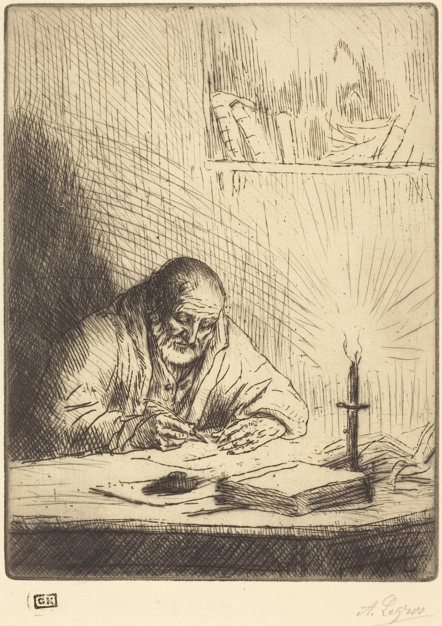 Arkeolog av Alphonse Legros
