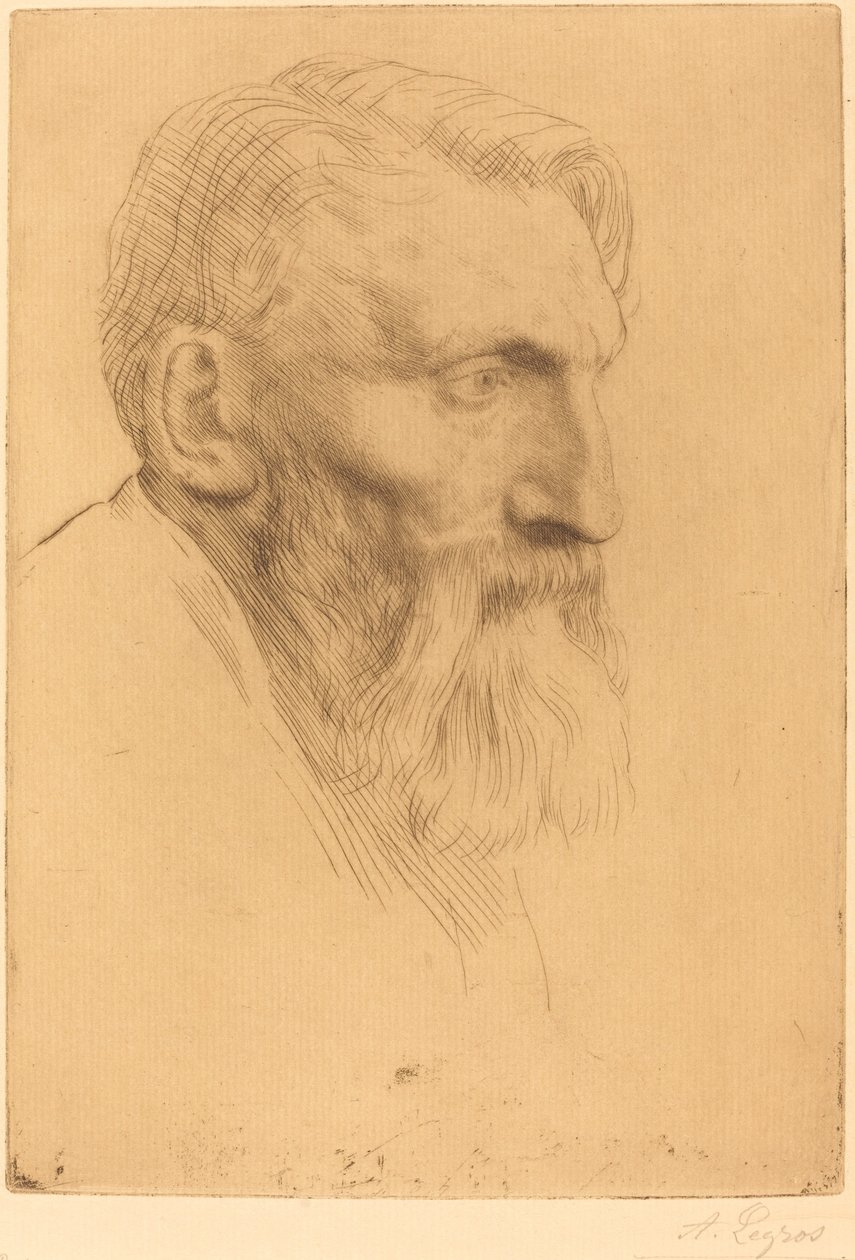 Auguste Rodin av Alphonse Legros