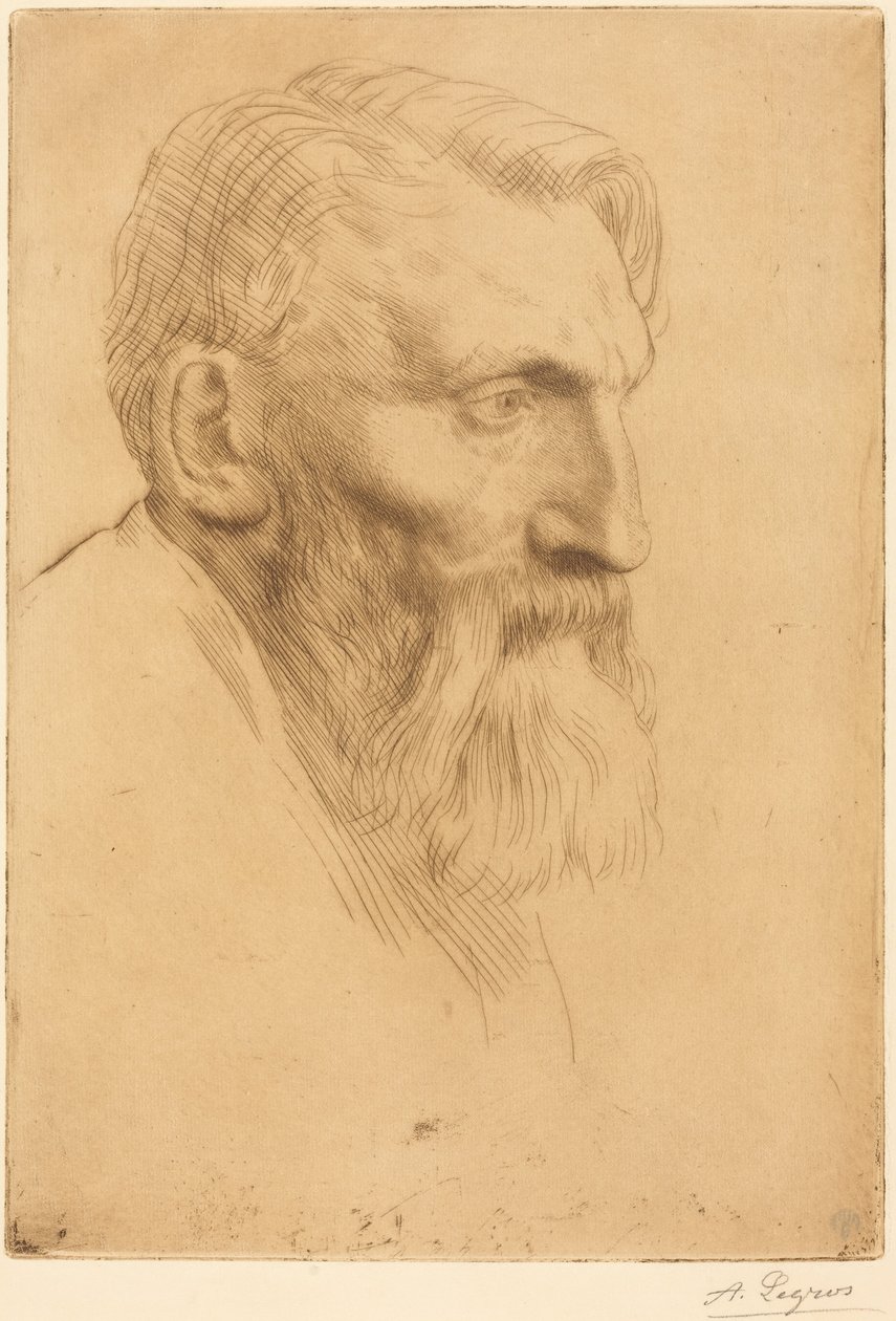 Auguste Rodin av Alphonse Legros