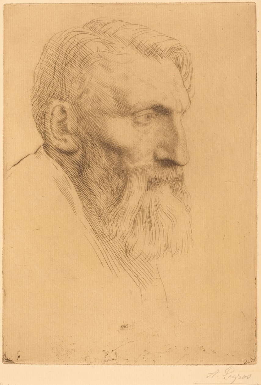 Auguste Rodin av Alphonse Legros