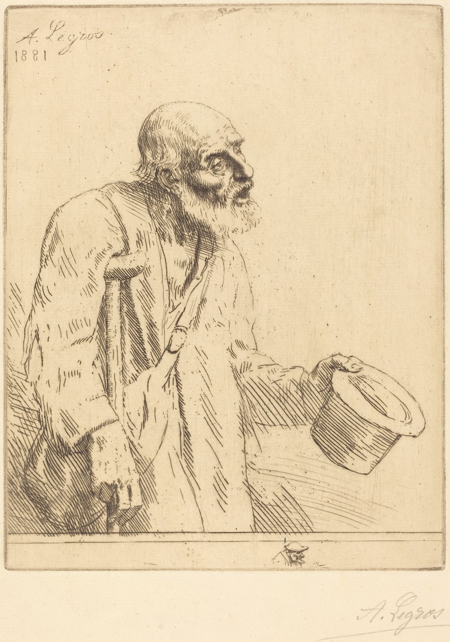 Tiggeren av Alphonse Legros
