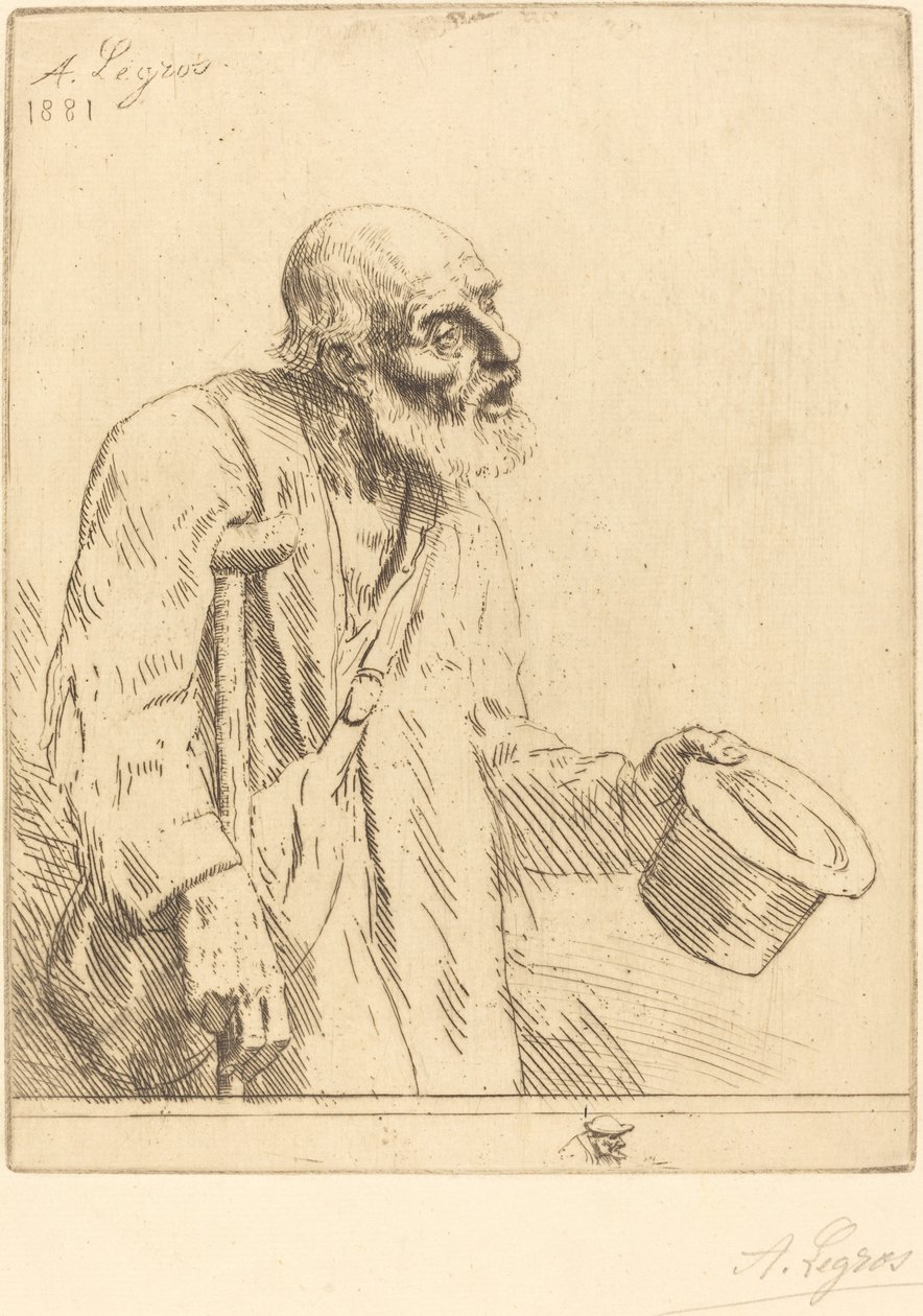 Tigger Tiggeren, 1881. av Alphonse Legros
