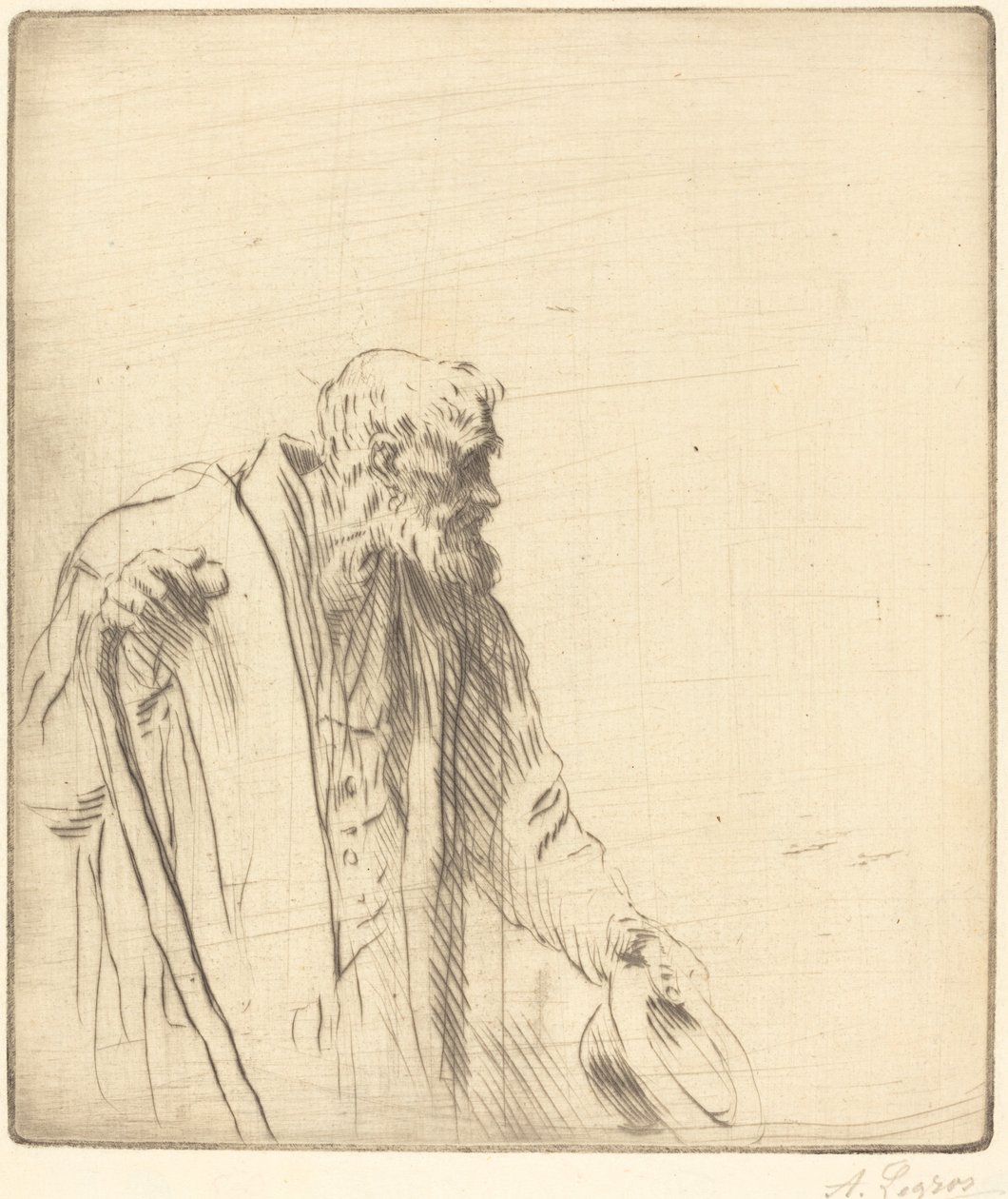 Tigger En tigger. av Alphonse Legros