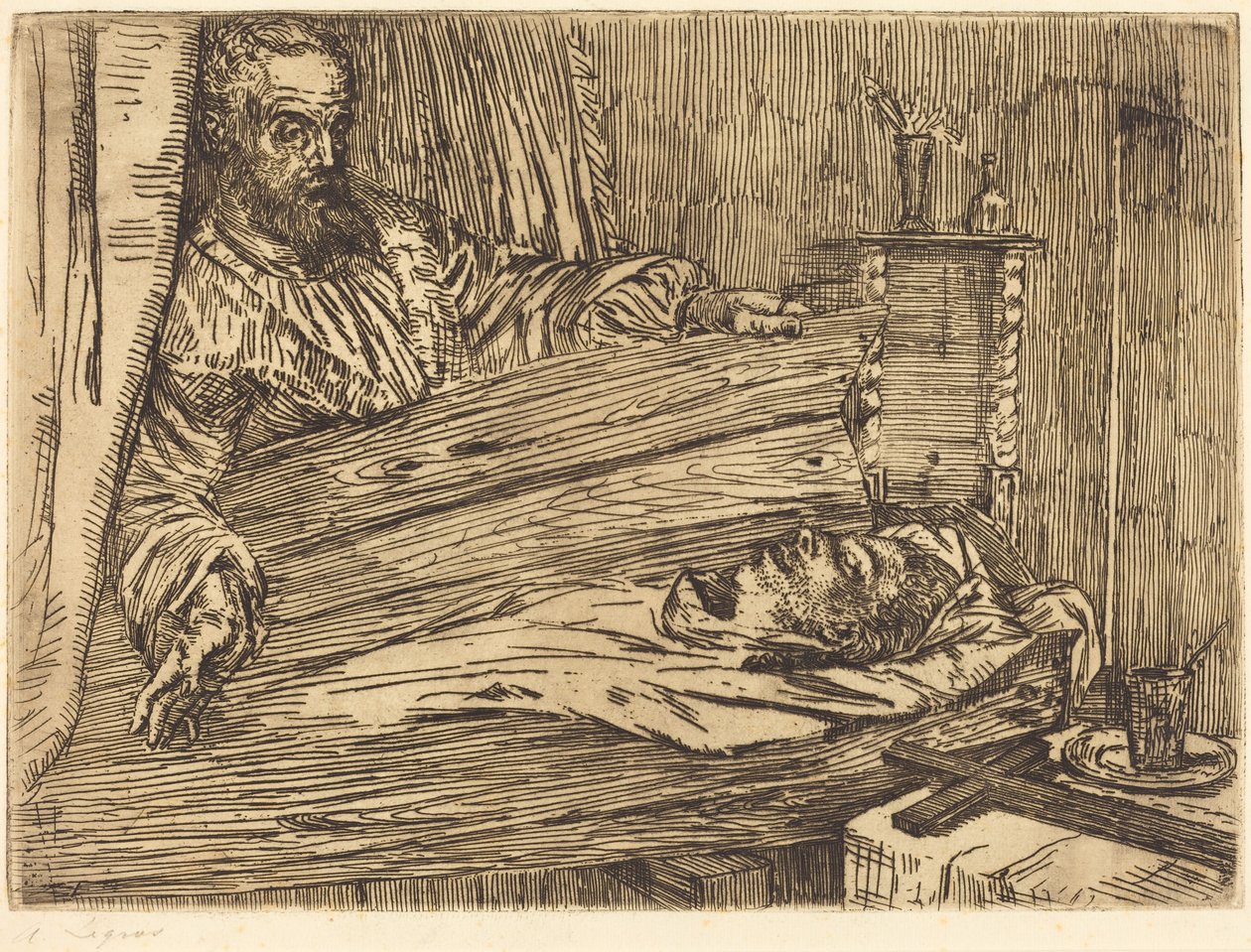Berenice, 2. tavle av Alphonse Legros