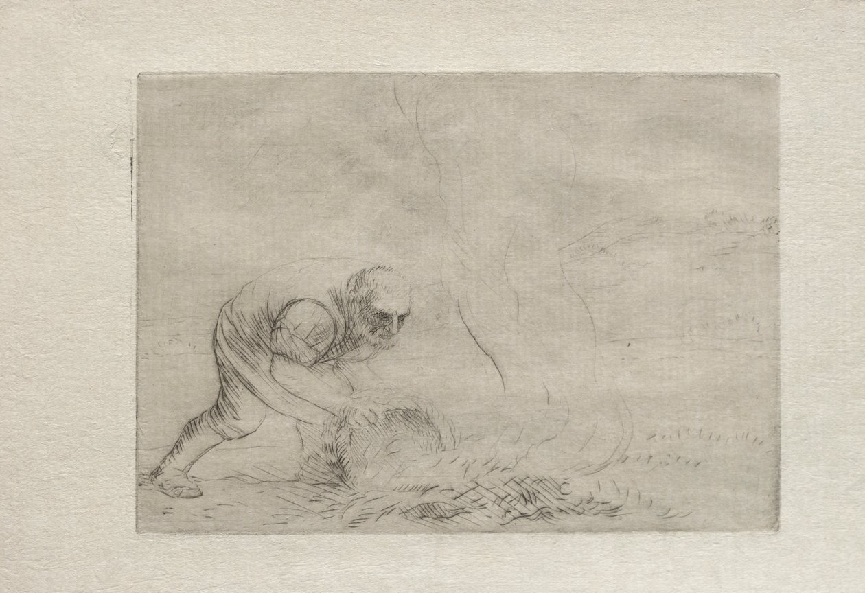Brenne gresset av Alphonse Legros