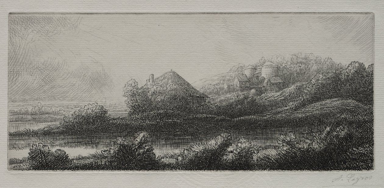 Hytte i myra av Alphonse Legros